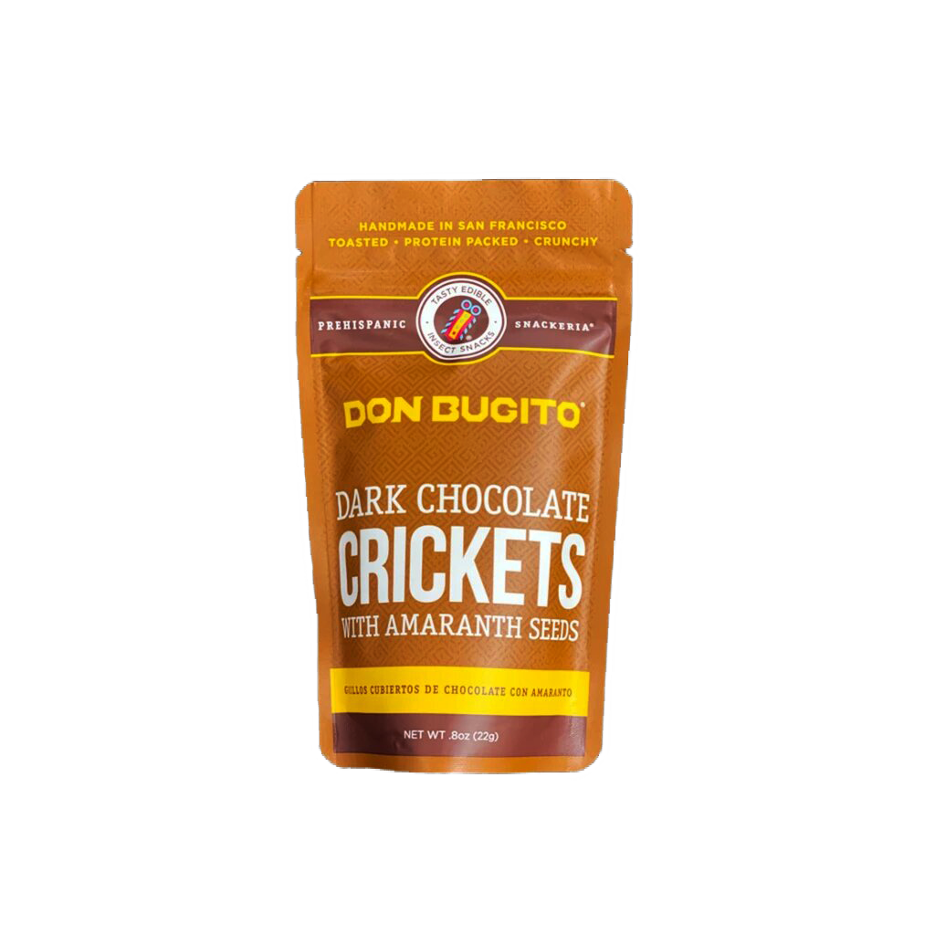 CHOCOLATE COVERED CRICKETS with AMARANTH SEEDS